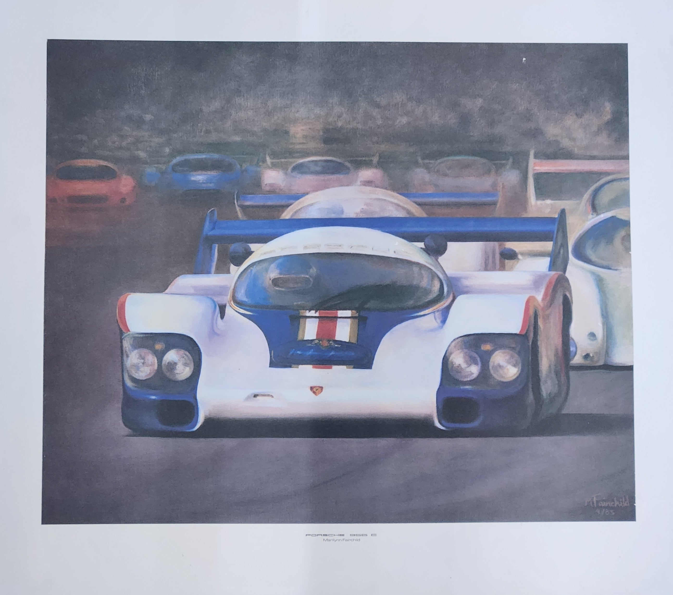 956C Poster by Marilyn Fairchild