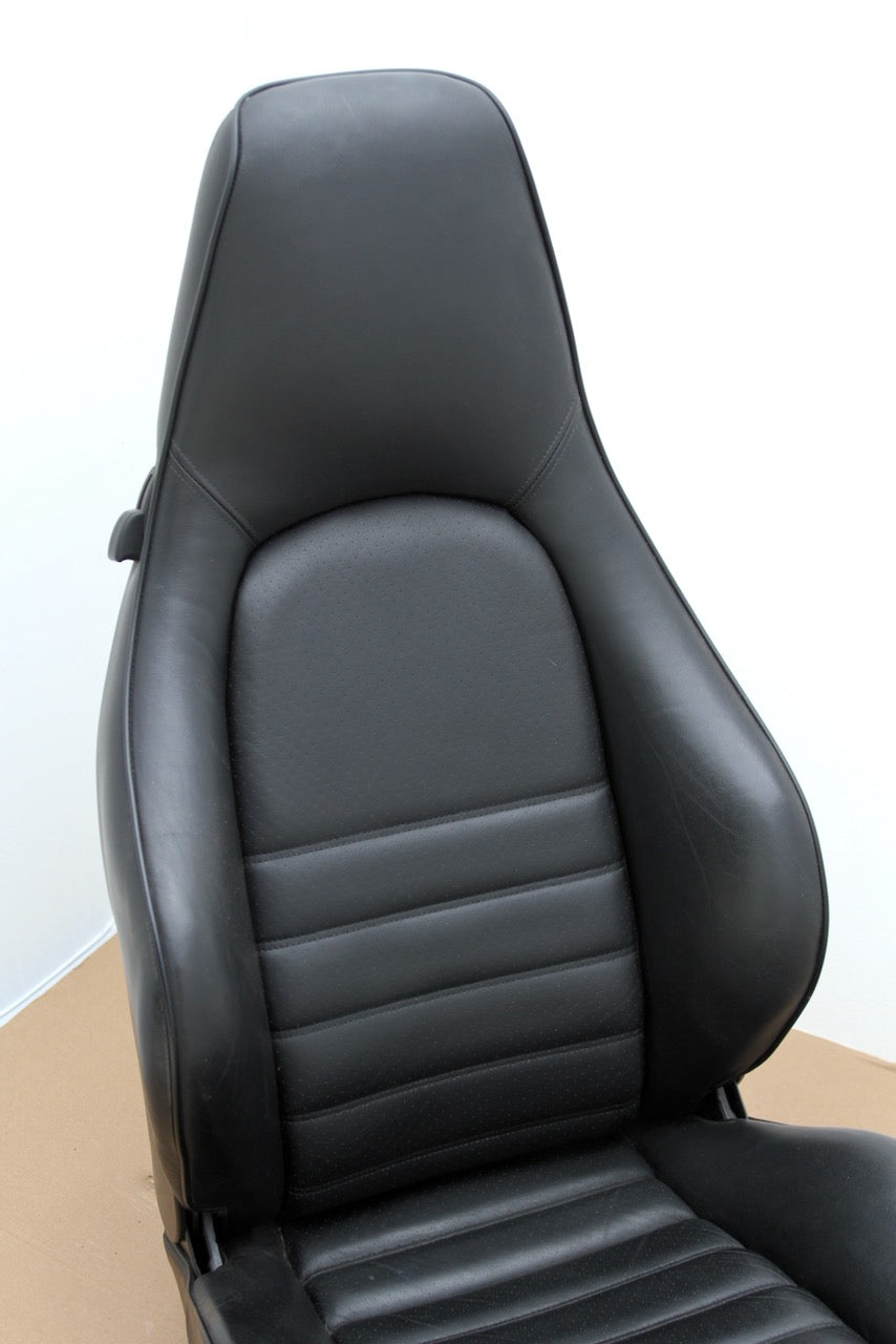 Porsche Black Leather Power Sport Seats - Excellent