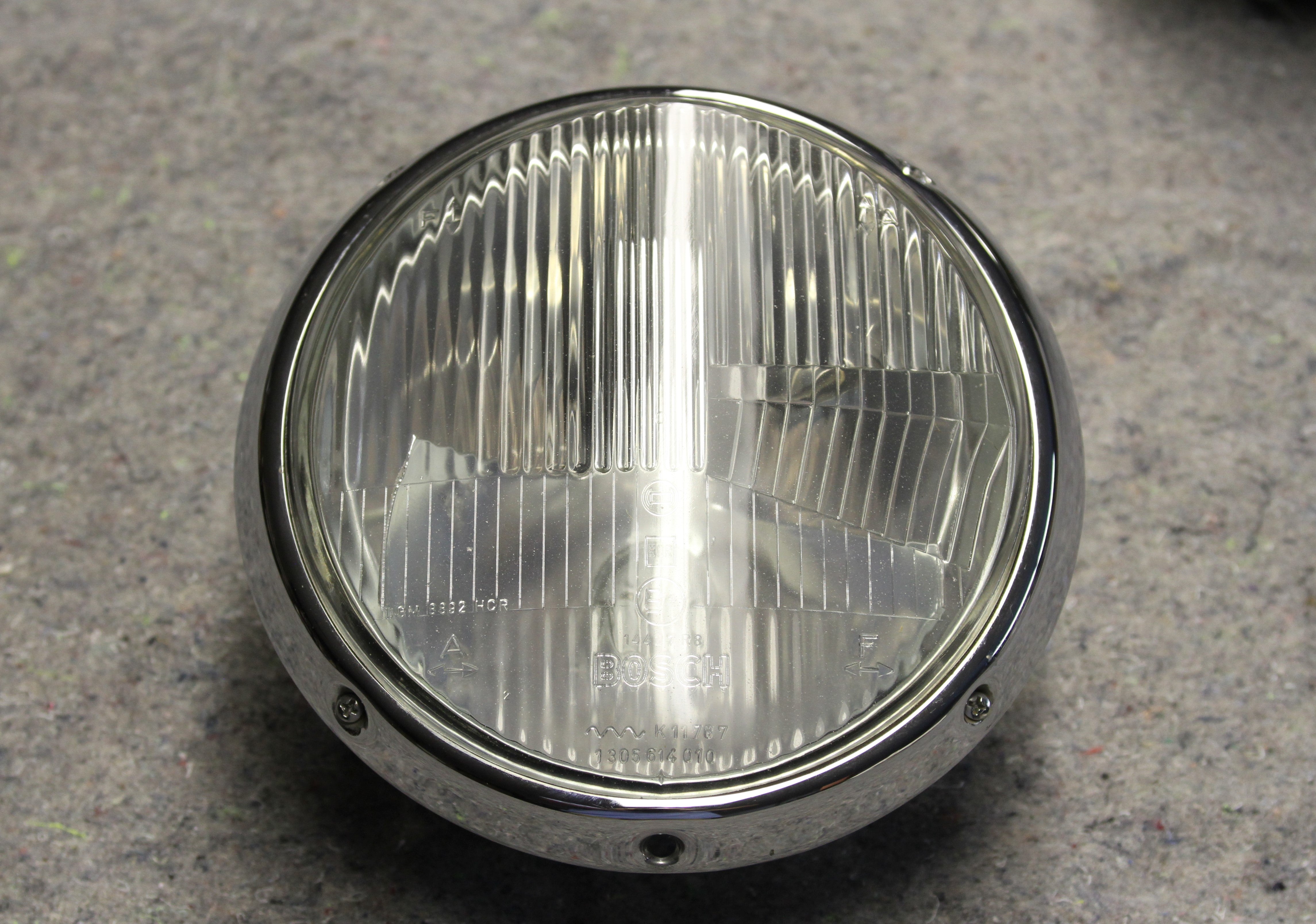 Original Bosch H1 Headlight Assembly -Like New Condition (01 301 811 004) Porsche 911/912