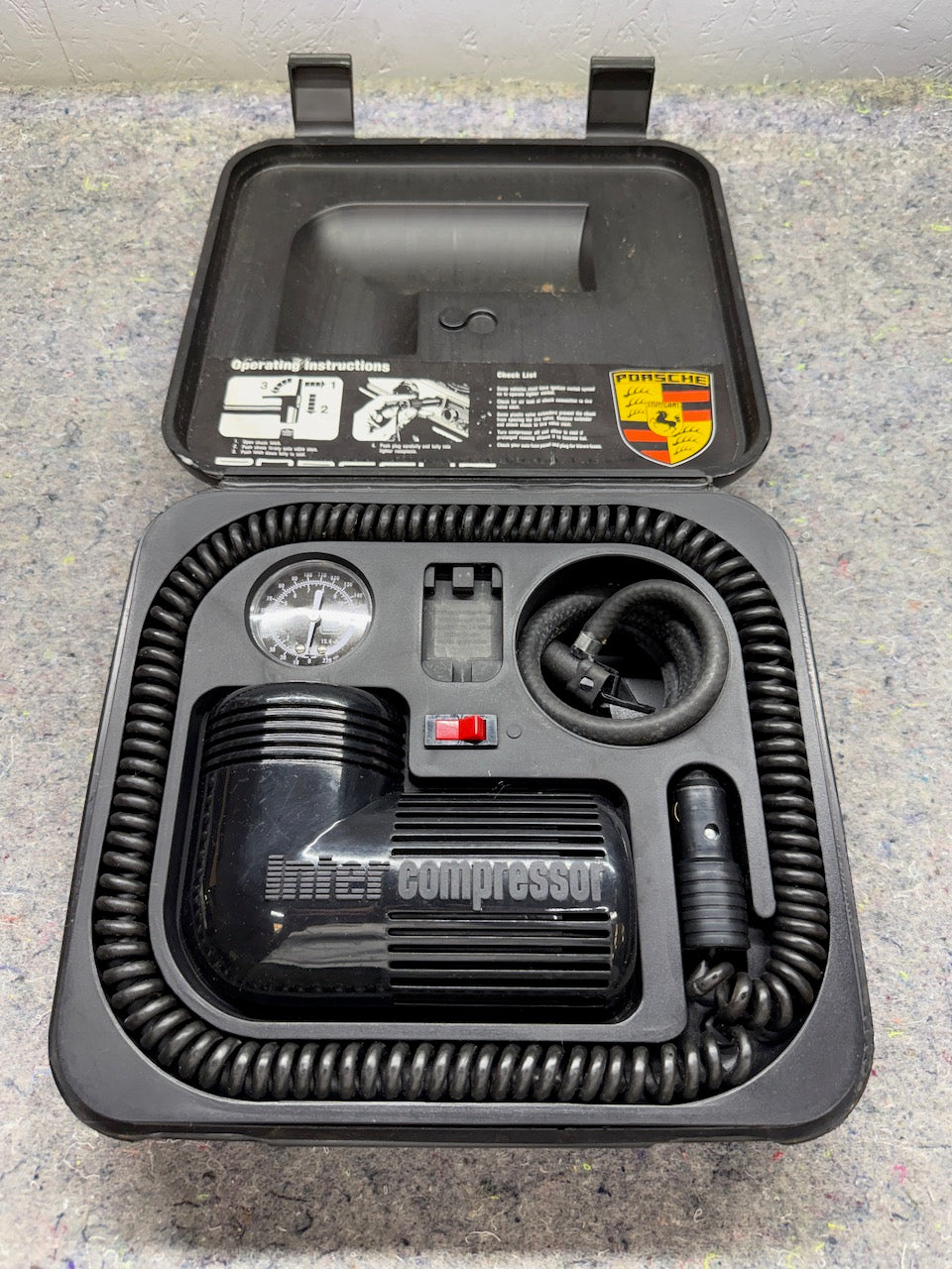 Porsche Air Compressor Kit 12 Volt