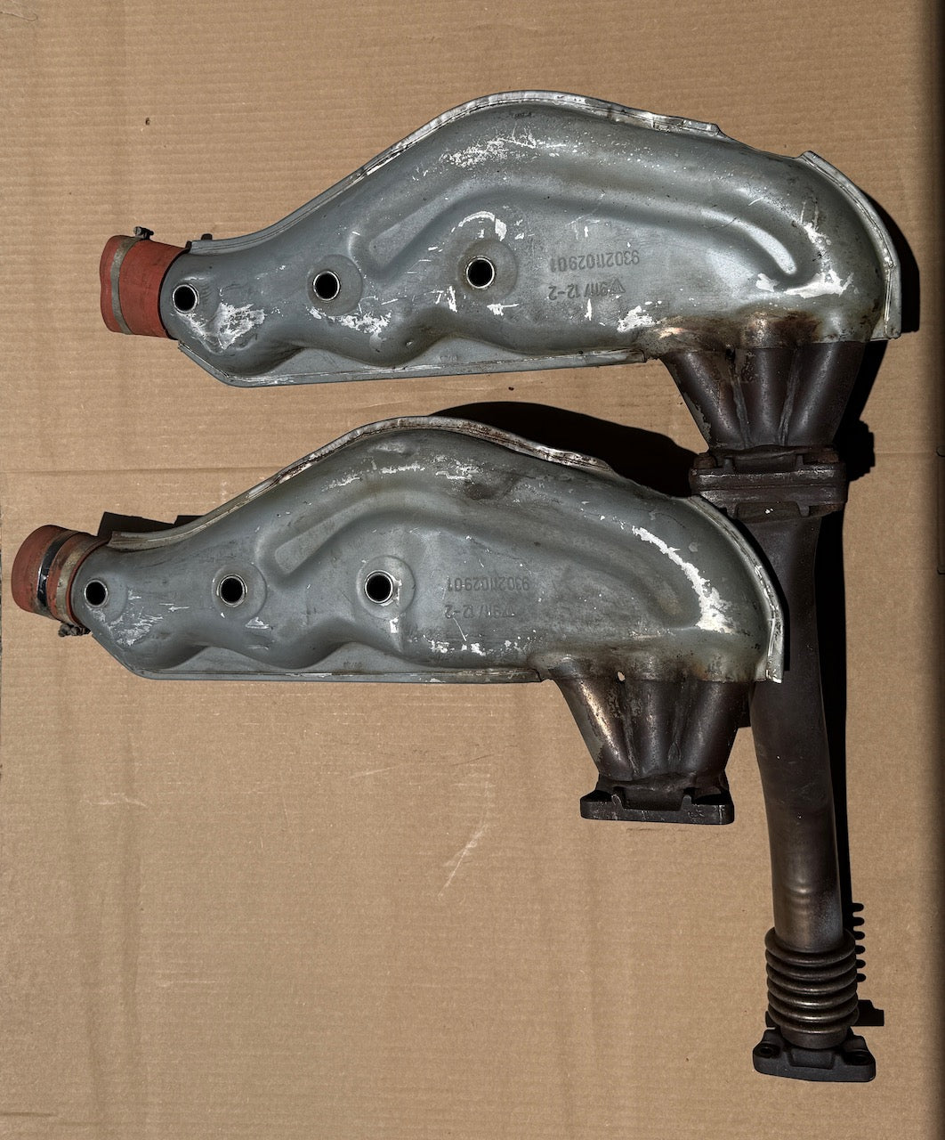 Porsche Heat Exchanger set - 93021102901 - 1984-89 3.2L Left and Right