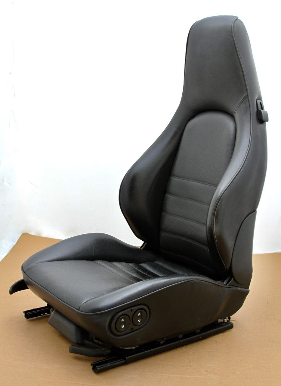 Porsche Black Leather Power Sport Seats - Excellent