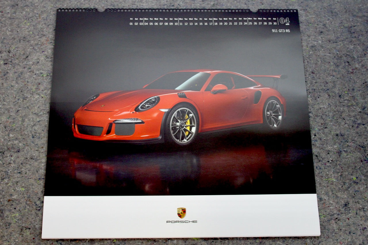Official 2016 Porsche Details Calendar - new in package