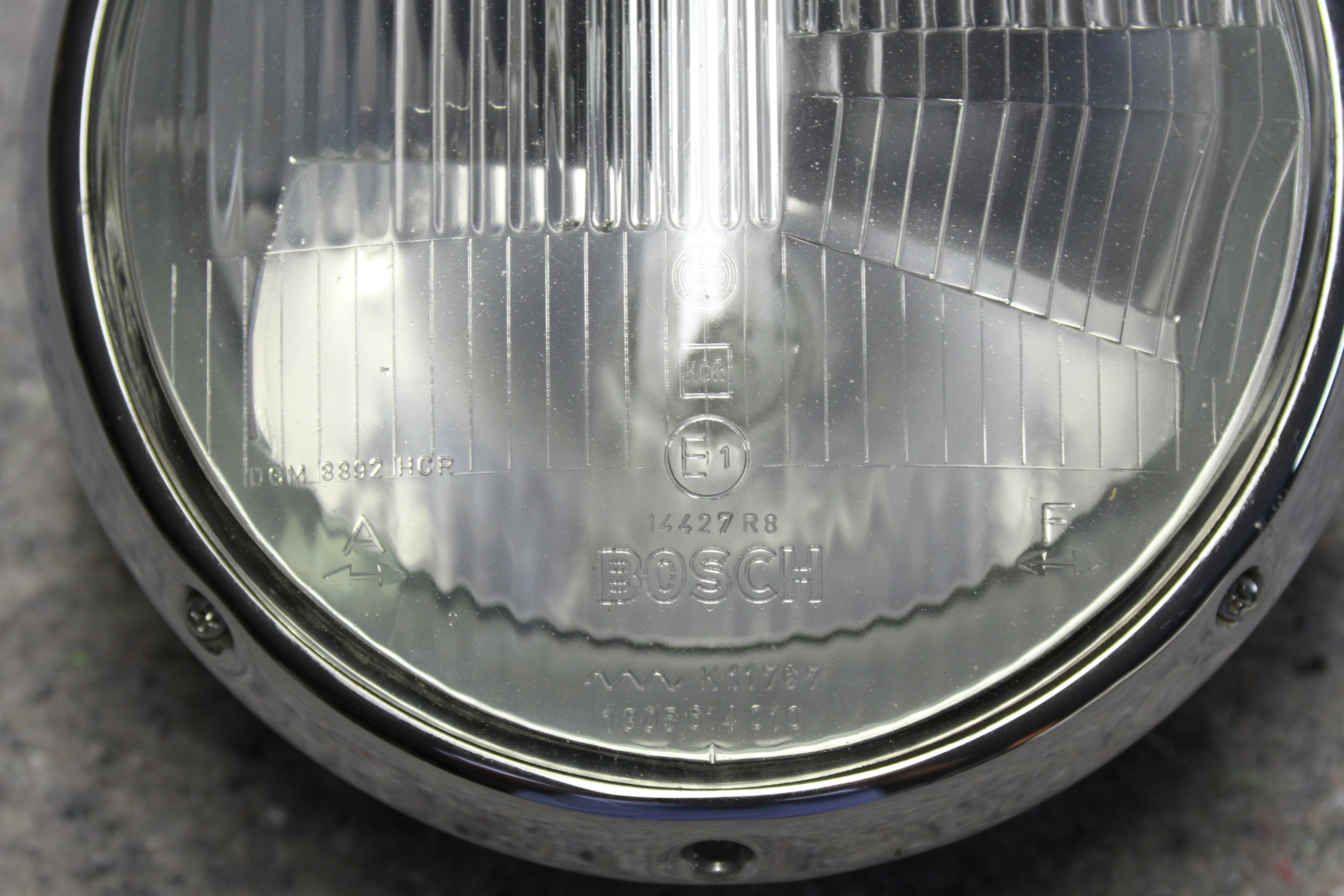 Original Bosch H1 Headlight Assembly -Like New Condition (01 301 811 004) Porsche 911/912